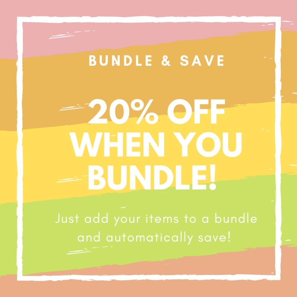 BUNDLE & SAVE Whole Closet Discount! 20%